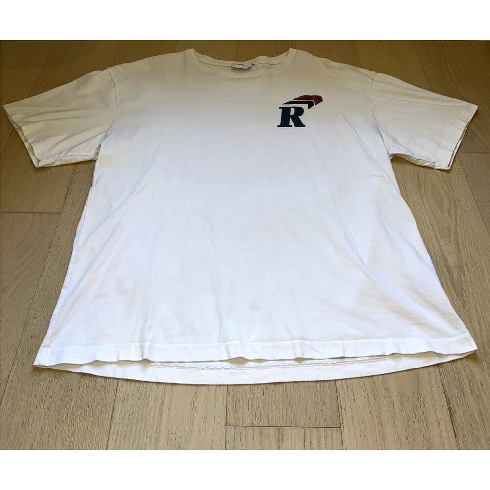 Rhude R Logo T-Shirt Vintage White